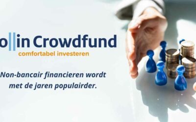 Non-bancair financieren wordt met de jaren populairder: crowdfinance groeit hard, met Collin als koploper